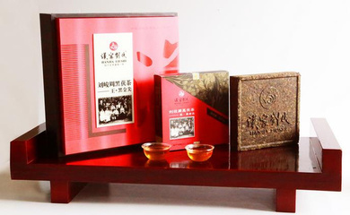 湖北汉家刘氏王·黑金尖黑茯茶热销上海